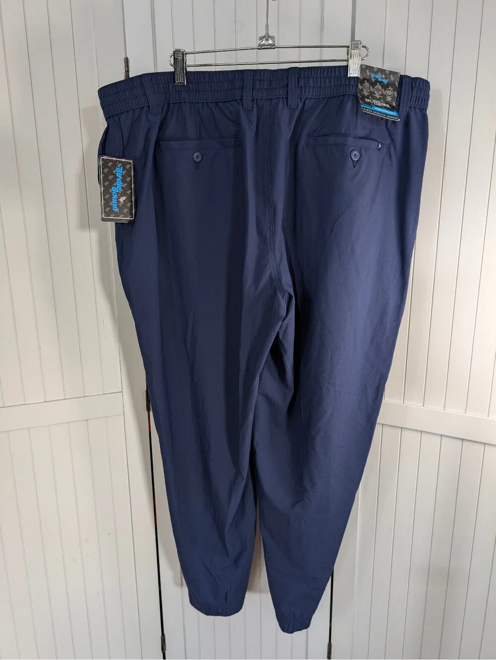 Birdie Bound Golf Jogger Pants Men's 2XL Navy 4 Way Stretch NWT Cell Pocket